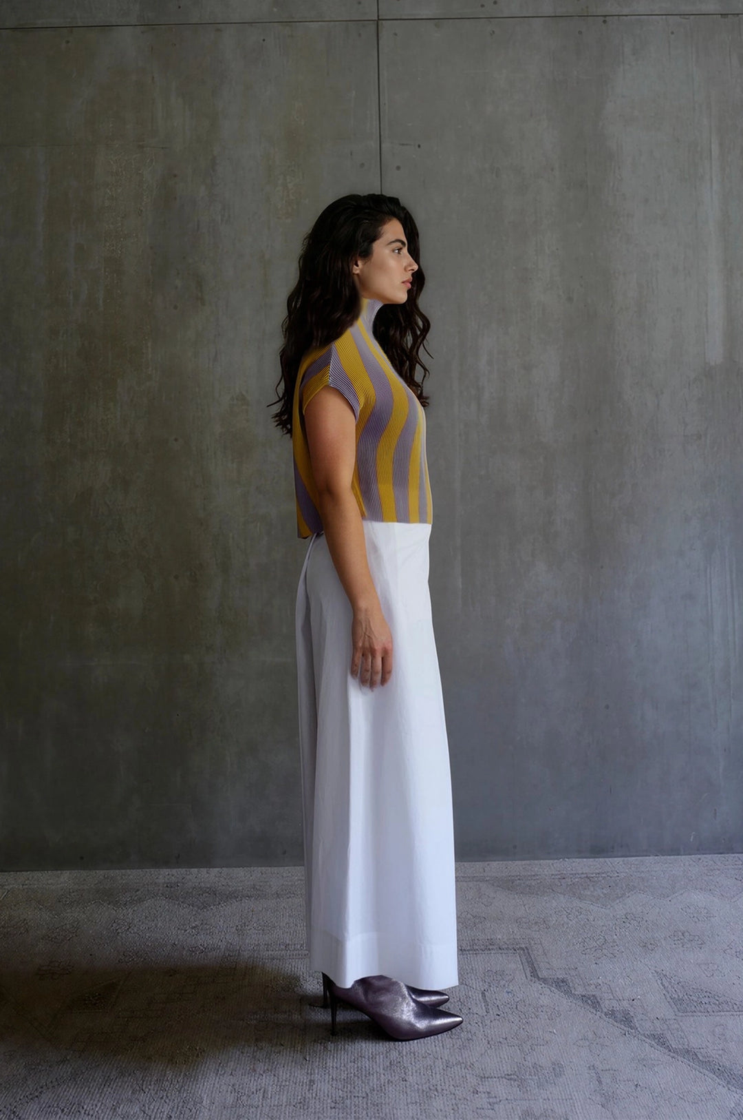 Pleated Box Top