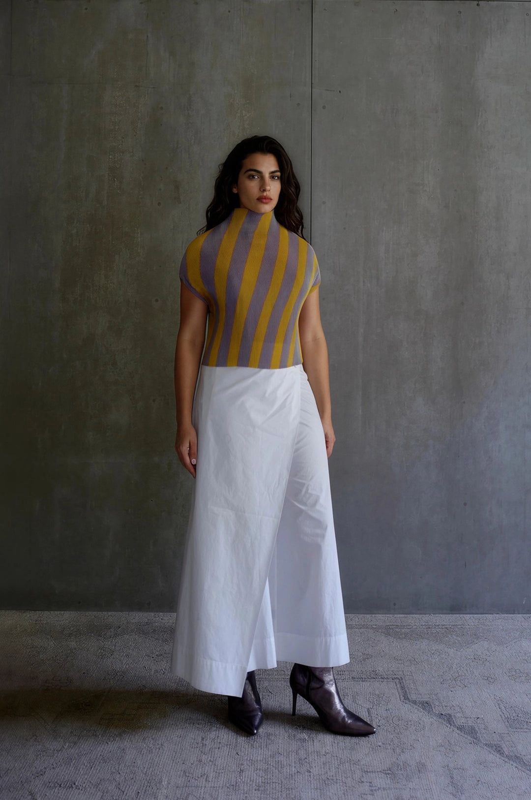 Pleated Box Top