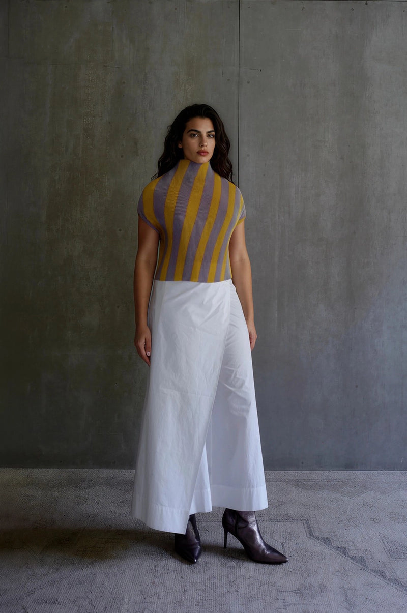 Pleated Box Top