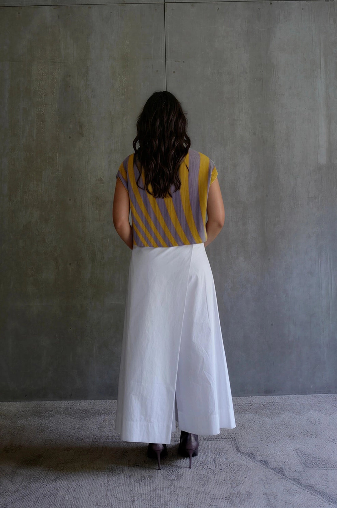 Pleated Box Top