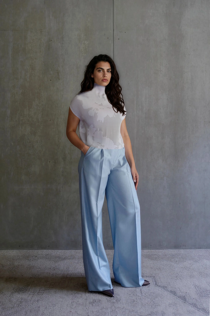 Pleated Box Top