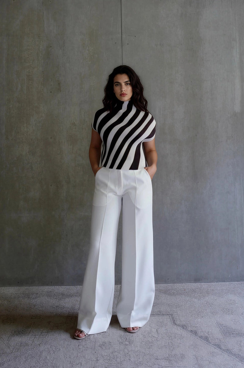 Pleated Box Top
