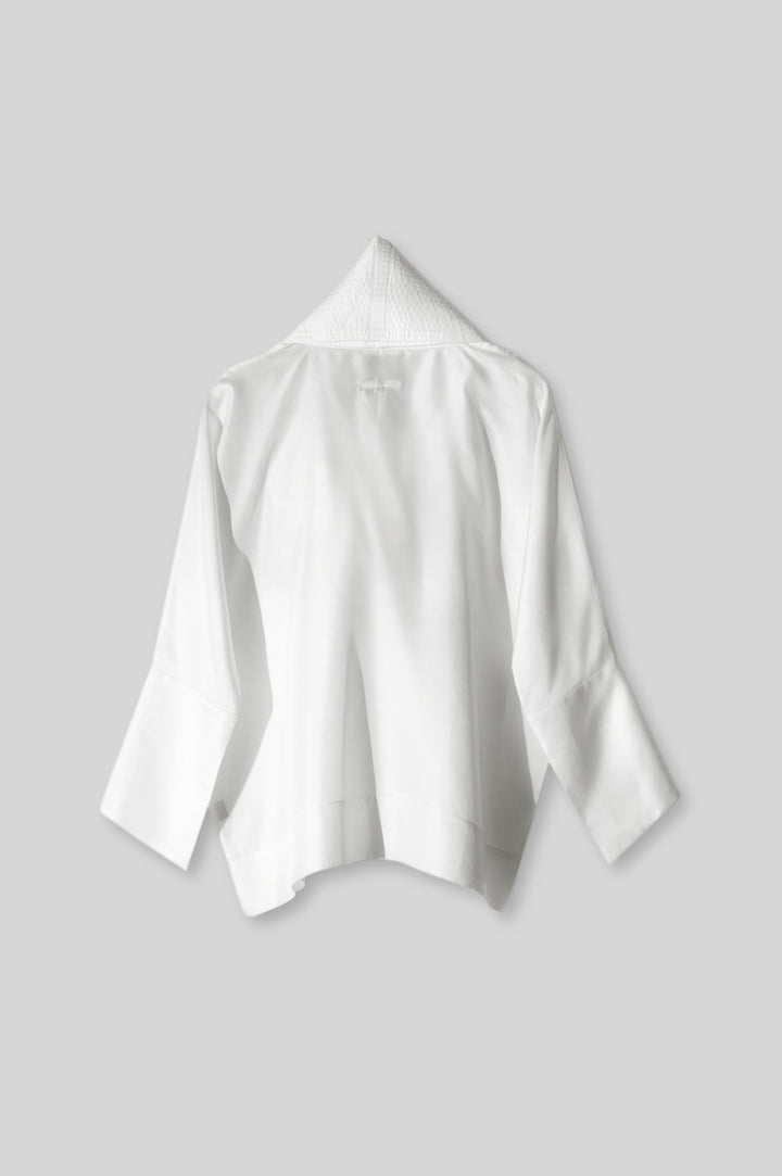 Silk Loop Neck Blouse