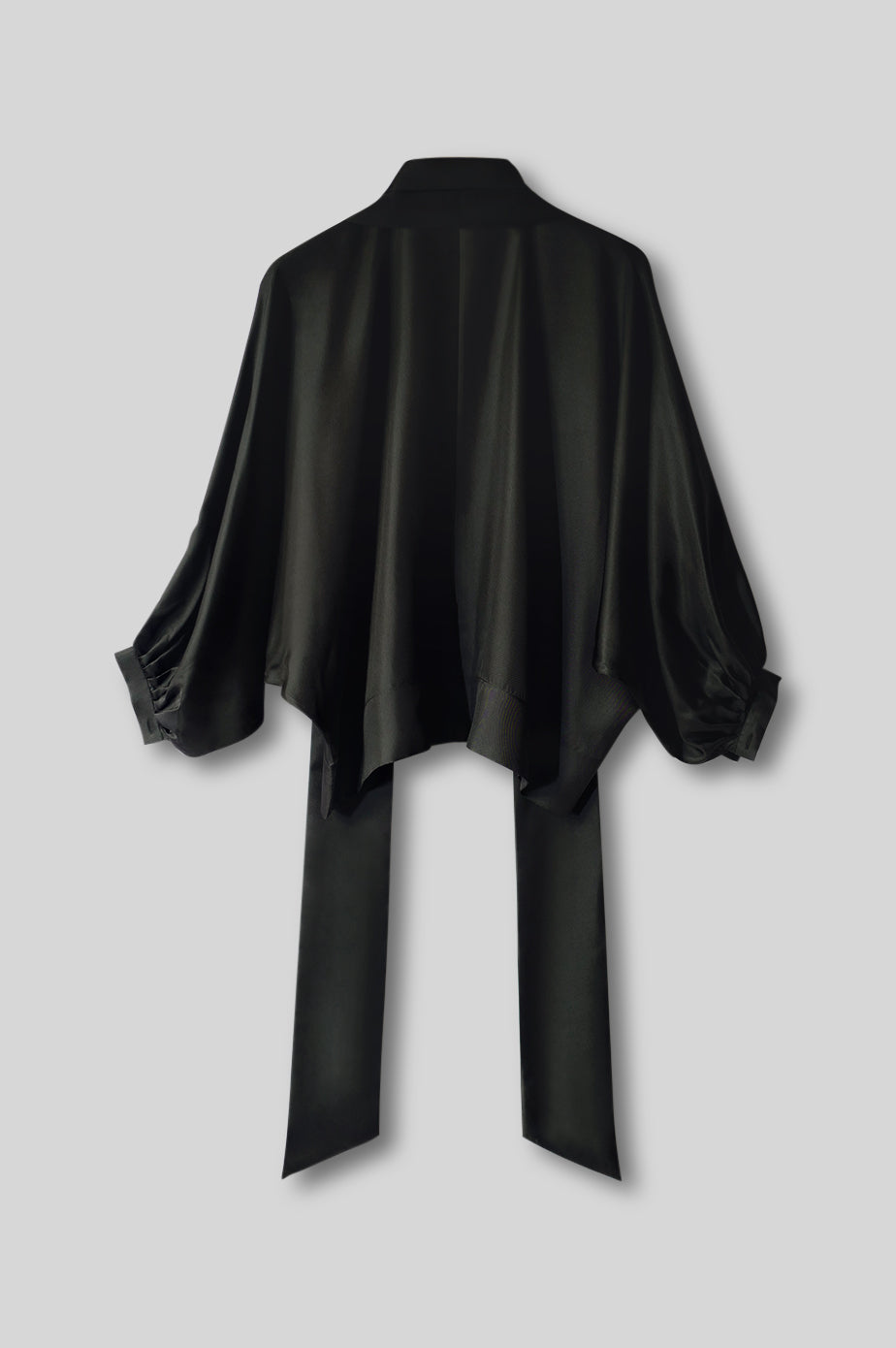 Silk Shirt With Sash