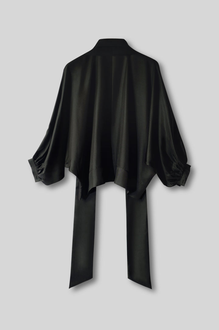 Silk Shirt With Sash