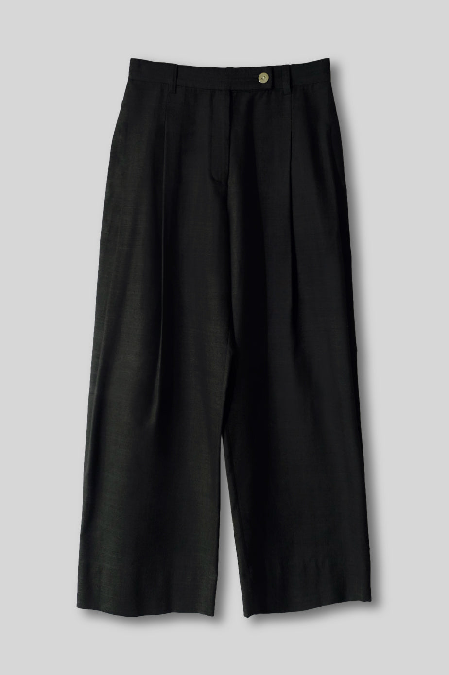Silk Wide-Leg Trouser