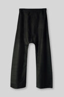 A silk trouser designed with a drop-crotch silhouette - PAYAL KHANDWALA
