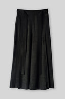 A handwoven silk palazzo with pleated details - PAYAL KHANDWALA