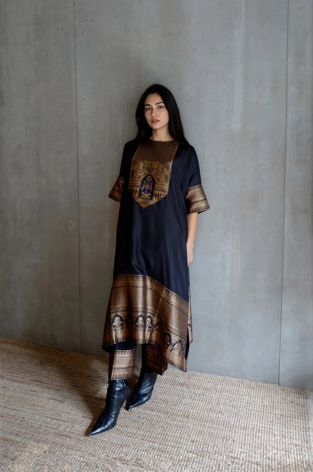 Silk Kurta Set
