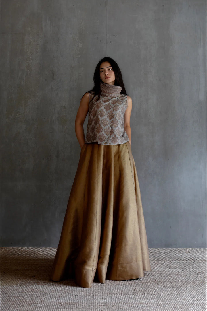 Silk Brocade Waistcoat
