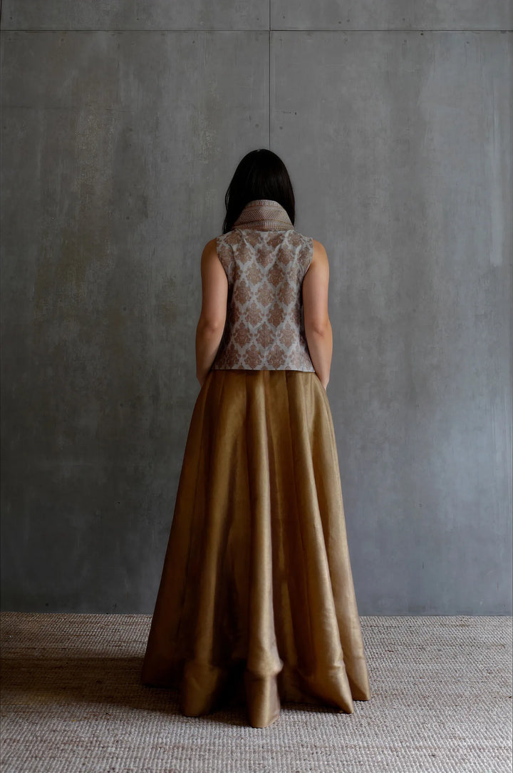 Silk Brocade Waistcoat