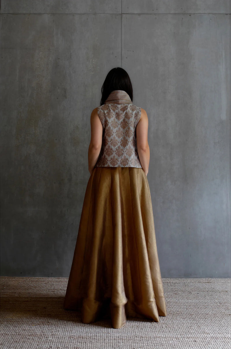 Silk Brocade Waistcoat
