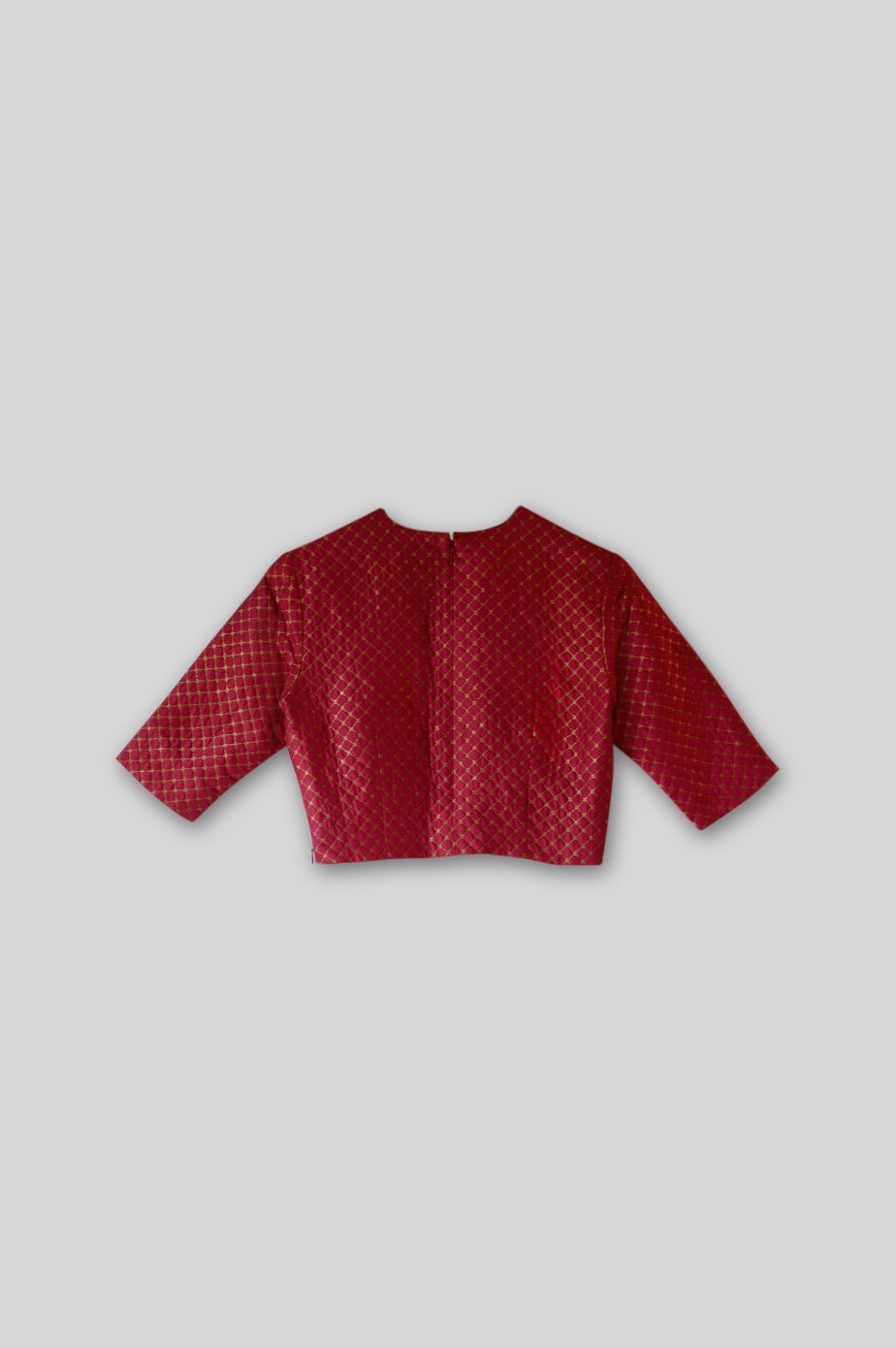 Silk Brocade Blouse