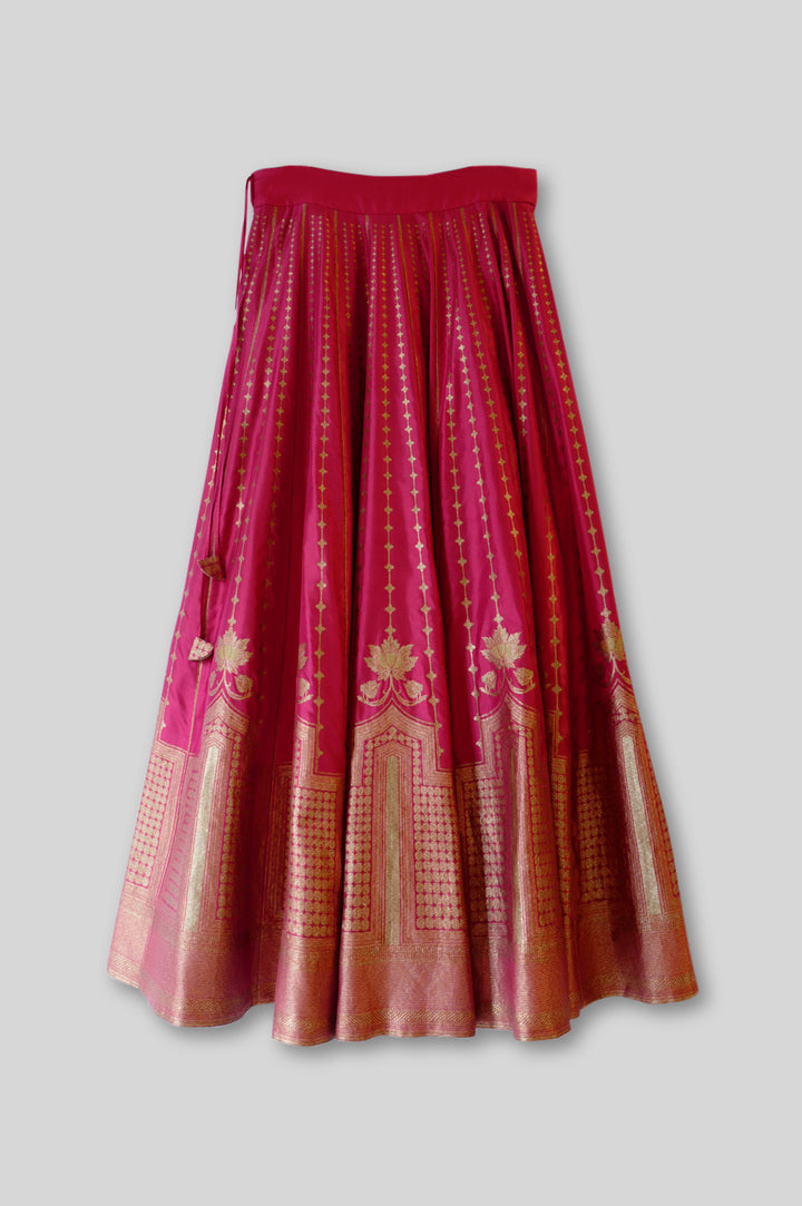Silk Brocade Lehenga