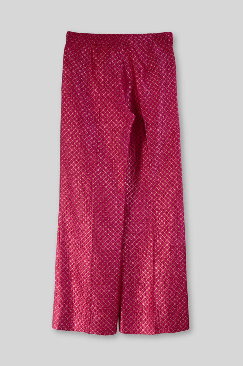 Silk Brocade Trouser