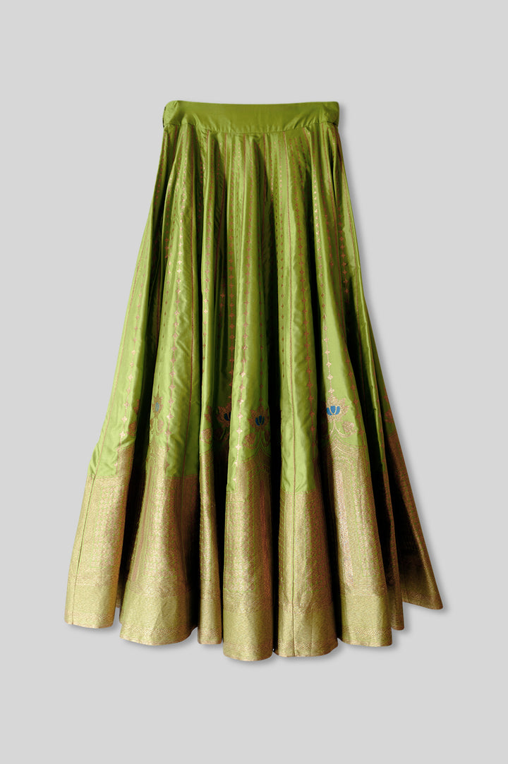 Silk Brocade Lehenga