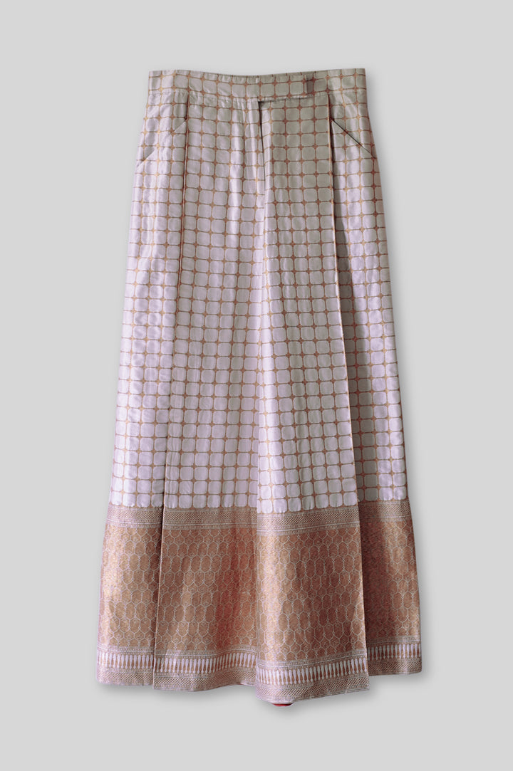 Silk Brocade Palazzo