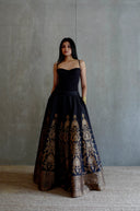 Silk Brocade Skirt