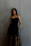 Silk Brocade Skirt