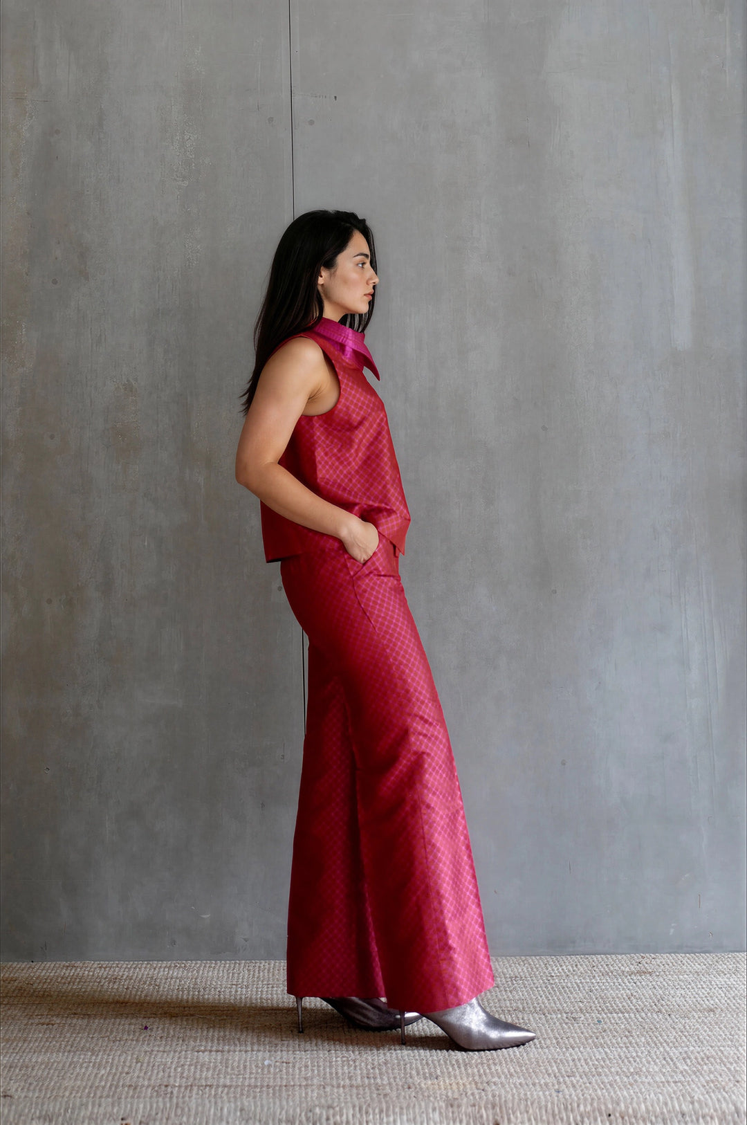 Silk Brocade Waistcoat