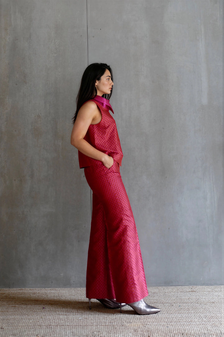 Silk Brocade Waistcoat