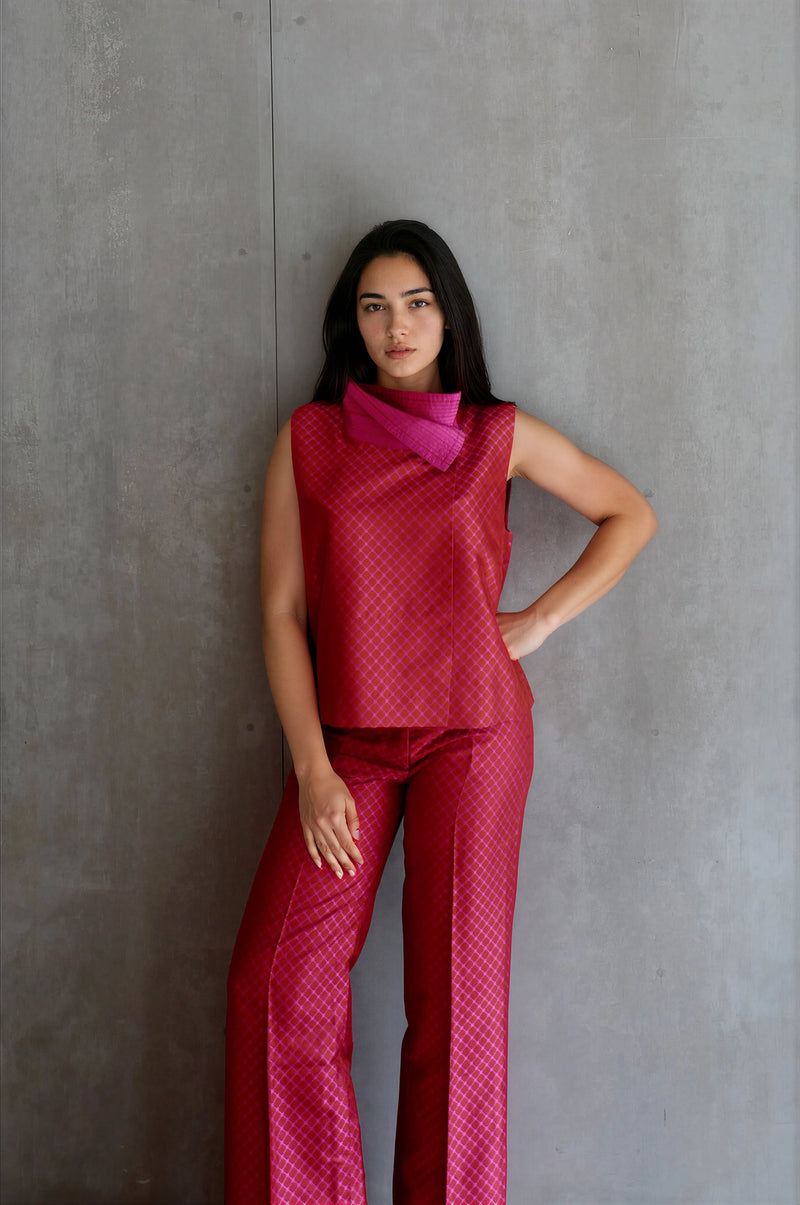 Silk Brocade Waistcoat
