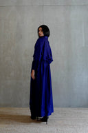 Silk Draped Dress