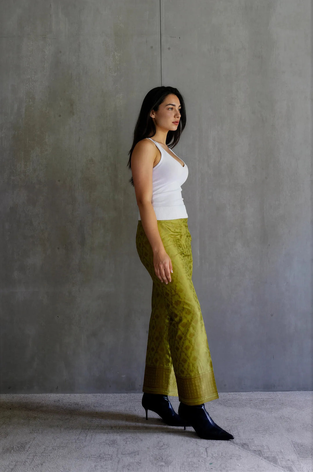 Silk Brocade Culotte