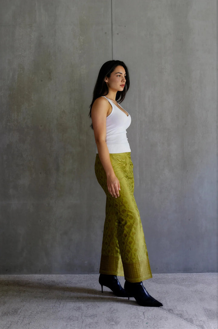 Silk Brocade Culotte