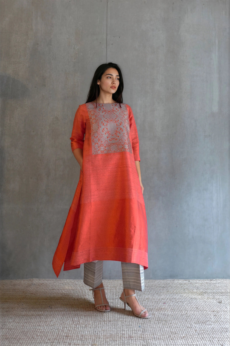 Silk Kurta Set