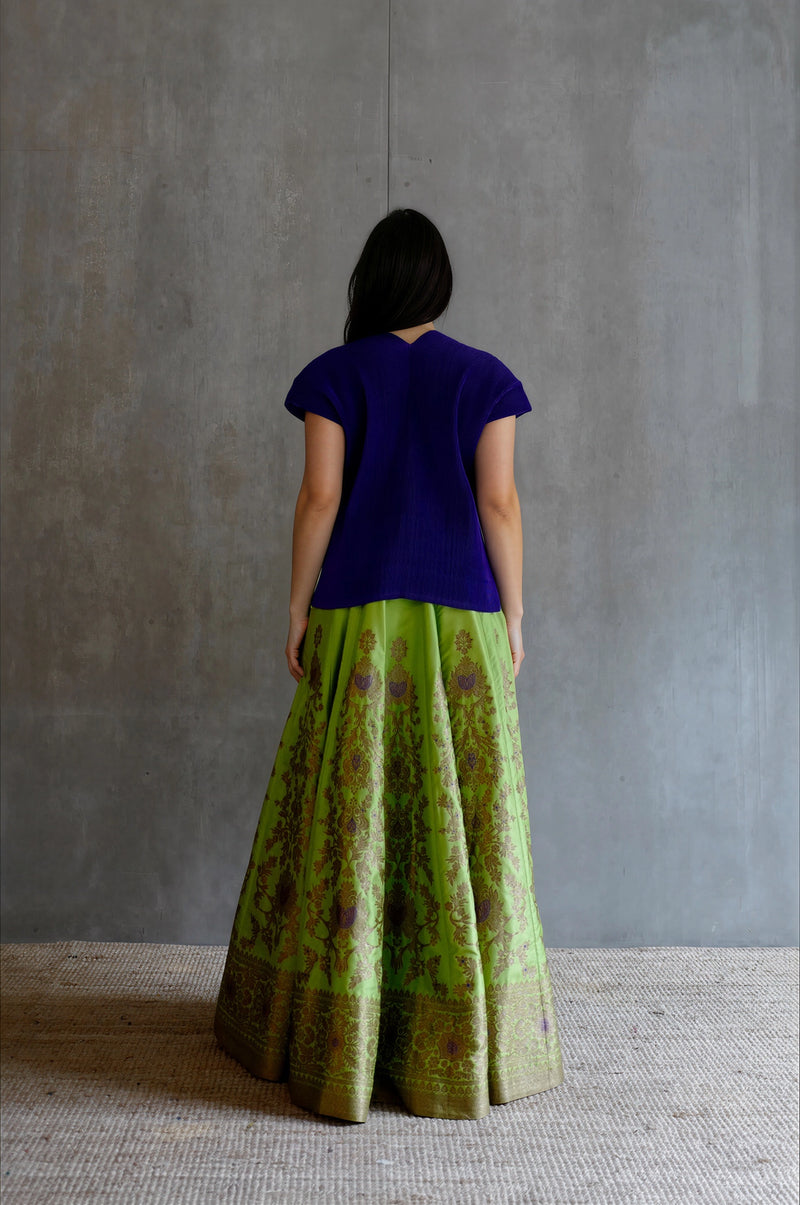 Silk Brocade Lehenga