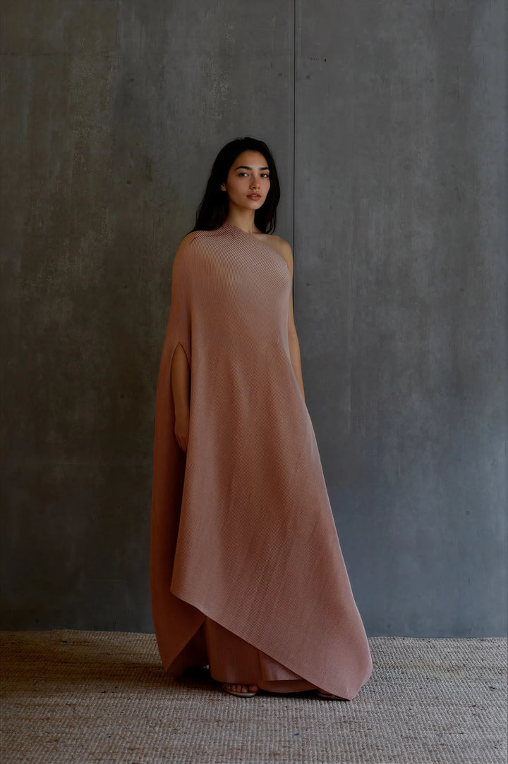 Pleated Tunic Set