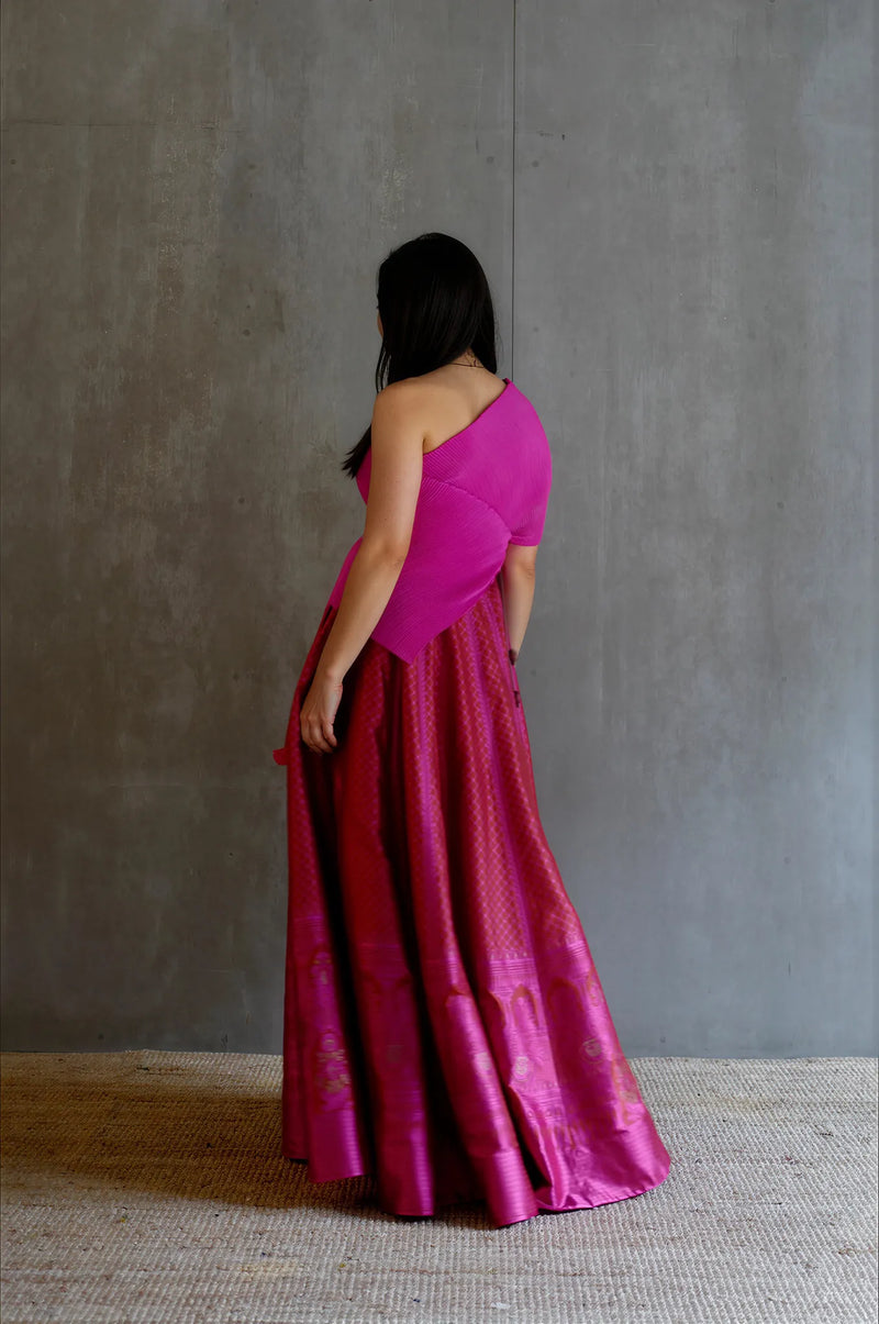 Silk Brocade Lehenga