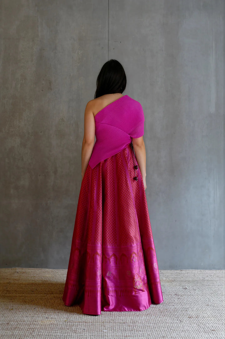 Silk Brocade Lehenga