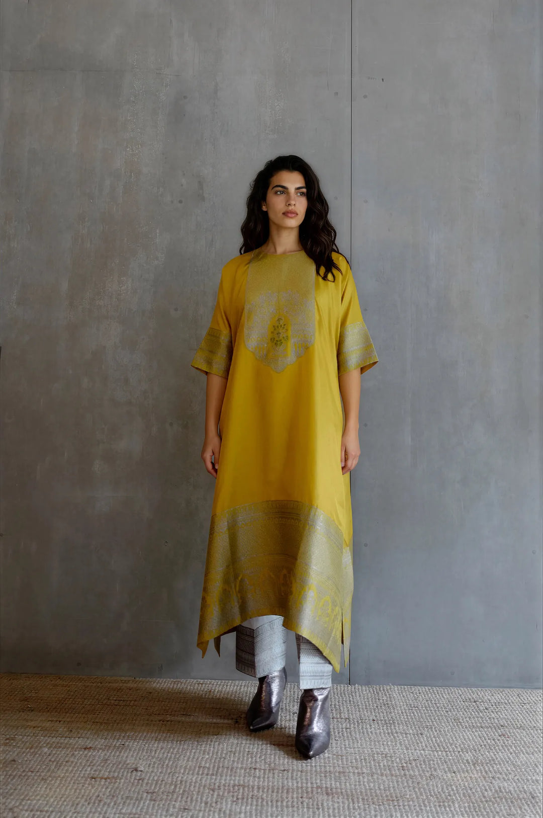Silk Kurta Set