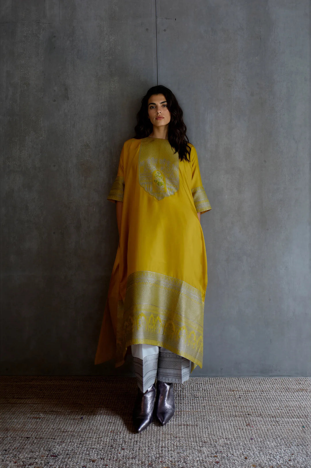Silk Kurta Set