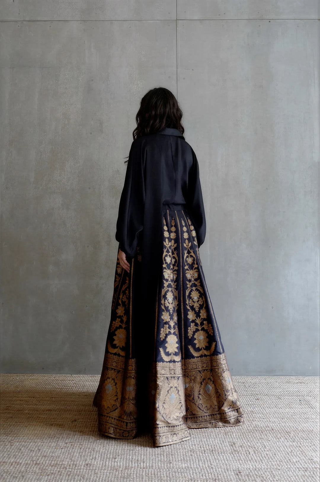 Silk Brocade Lehenga