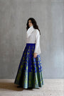 Silk Brocade Palazzo