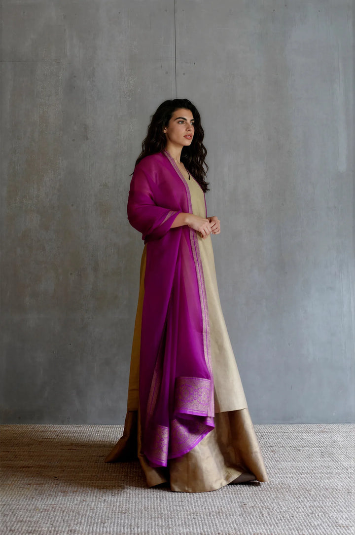 Silk Brocade Kurta