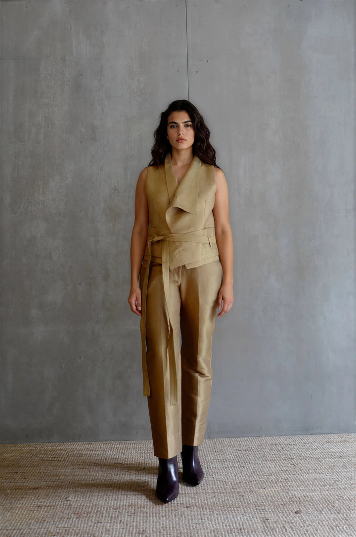 Silk Brocade Waistcoat