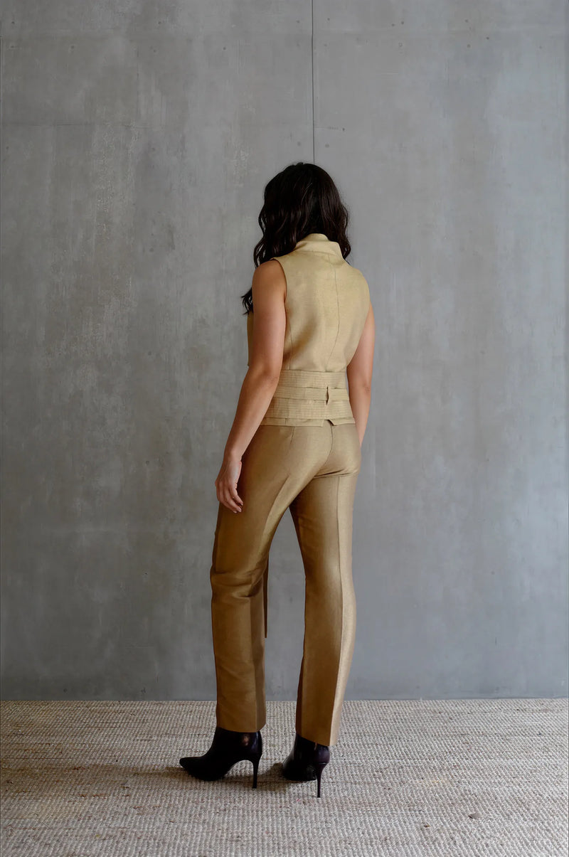 Silk Brocade Waistcoat
