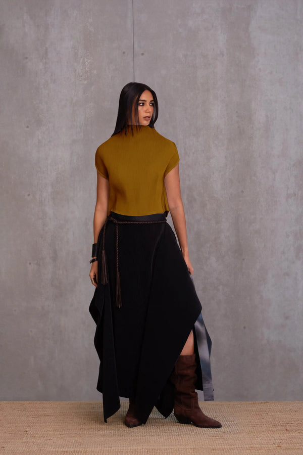 Pleated Box Top