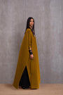 Pleated Kimono Cape