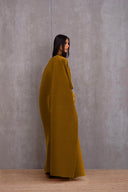 Pleated Kimono Cape