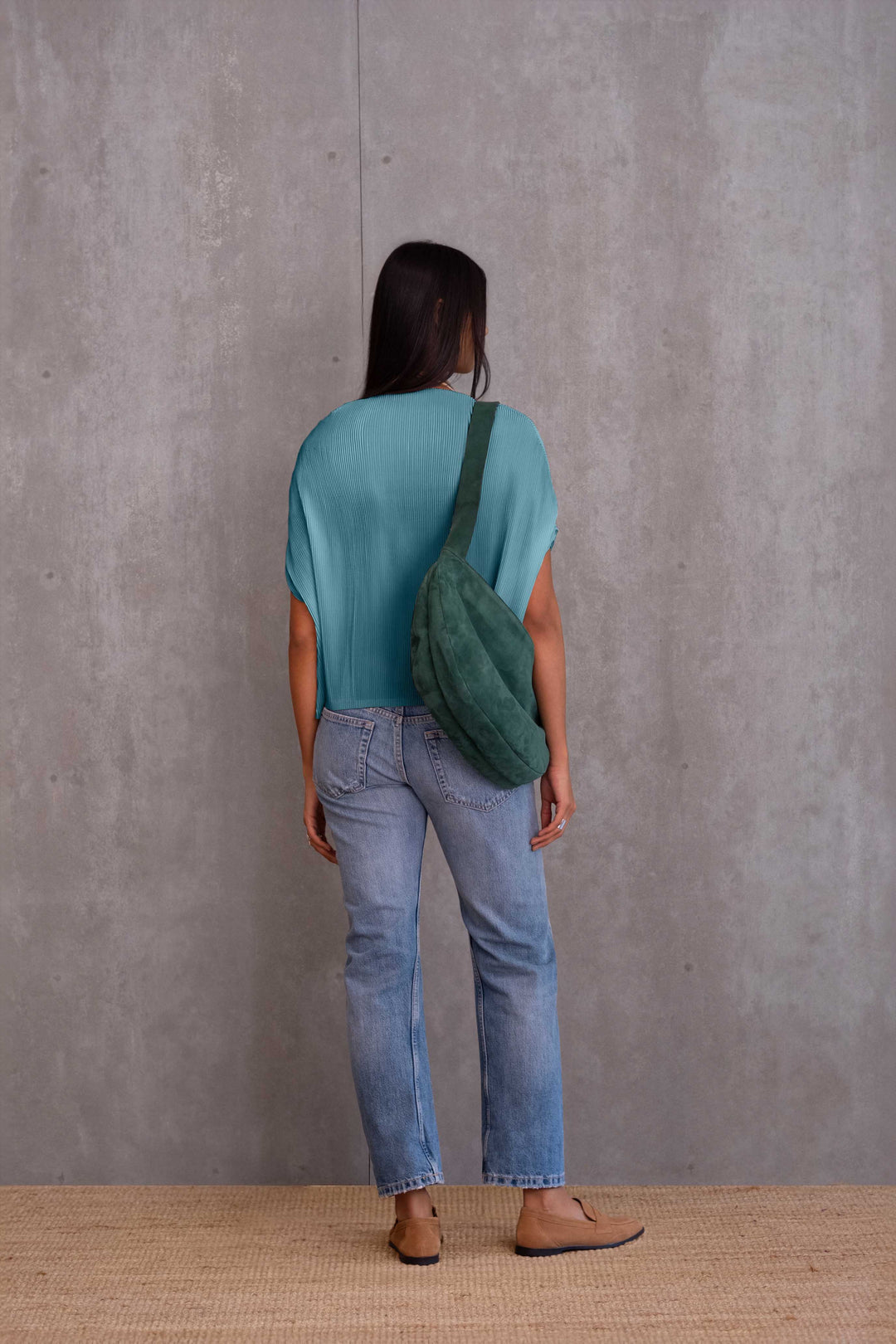 Pleated Box Top