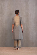 Silk Brocade Kurta Set