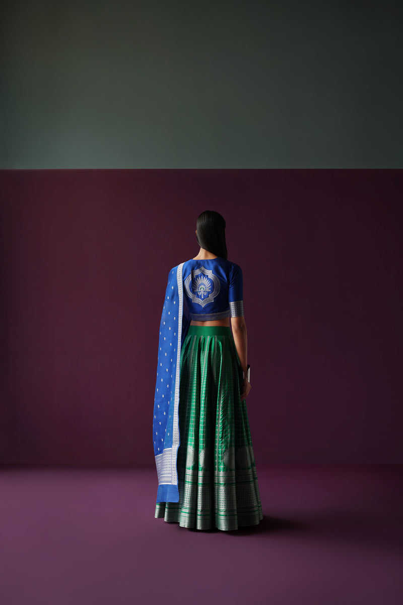 Silk Brocade Lehenga