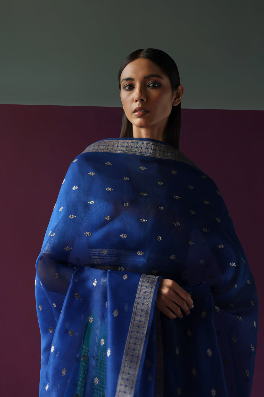 Silk Brocade Dupatta