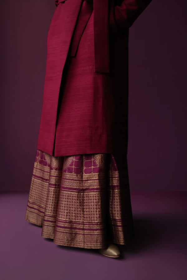 Silk Brocade Lehenga