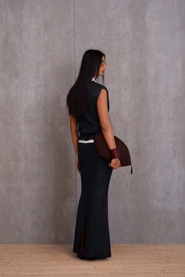 Silk Draped Top